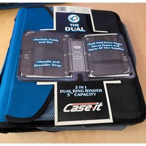 🎄NWT Case It 3 Inch Binder